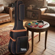 Midex Cs-89 Soft Case Klasik Gitar Çantası Kalın Kumaş Siyah Renkli Çin Menşeli