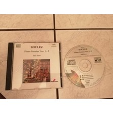 Plakperest Idil Biret- Boulez - Piano Sonatas Nos. 1 - 3 - 1995 Almanya  Basım CD Albüm