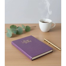Mikasso Lizy Süet Dokulu Çizgili Defter – Günlük ve Not Defteri / 14X20 Cm/ 168 Yaprak Yumuşak Düz Çizgili 1
