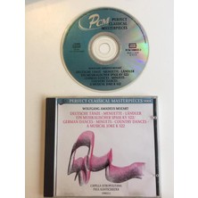 Plakperest Perfect Classıcal Masterpıeces - Wolfgang Amadeus Mozart - 1994 Israil Basım - CD Albüm