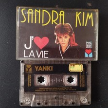 Plakperest Sandra Kim ‎– J’aime La Vie  –    1987 Türkiye Basım  Kaset