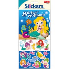 Tanex Sticker TNX-25481 Artistik Deniz Kızı Albümü