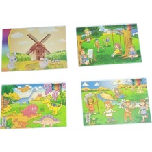 Mikasso Resim Defteri Kız Çocuk Modelleri Karton Kapak 30 Yaprak 22X16 cm Karton Düz Çizgisiz Küçük Boy Çok
