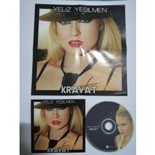 Plakperest Yeliz Yeşilmen - Kravat  Türkiye  Basım Promo Sıngle CD -Posterli (24X24 cm Boyutlarında )