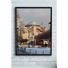 Belirtilmemiş Postermanya (PSTER9962) Ayasofya Çerçeveli Tablo (30 x 40CM)