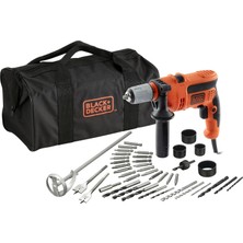 Belirtilmemiş Black + Decker CD714CREW2 Darbeli Matkap, Kırmızı, 710 W, BEH710SA40