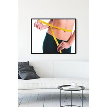Belirtilmemiş Postermanya (PSTER13362) Spor Diyet Çerçeveli Tablo (40X50CM)