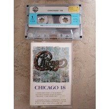 Plakperest Chıcago - Chıcago 18 - 1986  Türkiye Basım Kaset Albüm - Kağıtlı Ilk Basım