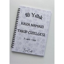 Mikasso 10 Yıllık Kaza Namazı Takip Çizelgesi Sert Spiralli 40 Yaprak Orta Boy Mor Konsept Defterler Belirti