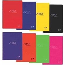 Mikasso Keskin Color Spiralli Defter Free Plastik Kapak Kareli 200 Sert Spiralli Kareli 200 Yaprak Büyük Boy