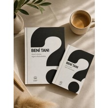 Mikasso Beni Tanı Defteri Sert Çizgisiz Belirtilmemiş Büyük Boy Beyaz Konsept Defterler A5 104 Yaprak