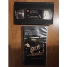 Plakperest Metallıca - Cunnıng Stunts - 9-10 May 1997 Lıve In Fort Worth Texas   - Vhs Video Kaset - 75 Dakika
