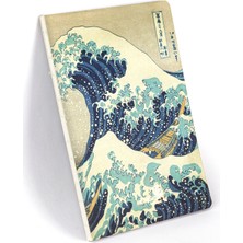 Mikasso Vintage Serisi 3 - Hokusai - The Great Wave Off Kanagawa, 1829-32 - Çizgisiz - 96 Sayfa - 14,8X21CM