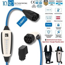 Nrgkick Sabit Set Light 16A 11KW | 5 Metre | Monofaze & Trifaze | Duvar Askı Aparatlı