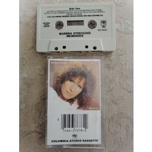 Plakperest Barbra Straısand - Memorıes - 1981 - Usa Basım  Kaset Albüm