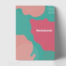 Mikasso Joo Desen (Serisi) Defter Çizgisiz Çizgisiz Pembe A5