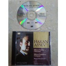 Plakperest Hakan Aysev - Bilkent Oda Orkestrası ( Macıej Nıesıolowskı ) -  Türkiye Basım CD Albüm