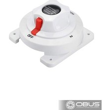 OBUS KARAVAN BOTH ŞALTER AKÜ ŞALTERİ IC-275B AKÜ ŞALTERİ 175A 3P 1+2 ÇİFT DEVRELİ 133MM