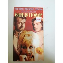 Plakperest Vhs Video-Cactus Flower 1995 Columbıa Orjınal Abd Basım Ingilizce