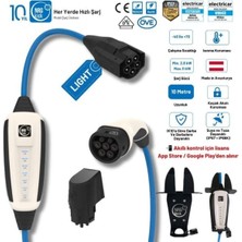 Nrgkick Sabit Set Light 16A 11KW 10 Metre Monofaze & Trifaze Duvar Askı Aparatı