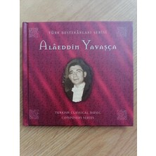 Plakperest Alaeddin Yavaşça - Türk Bestekarları Serisi - 2002 Türkiye Basım CD +31 Sayfa Kitapçık