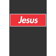Belirtilmemiş Jesus: Jesus Planner Calendar Notebook Journal, Personal Named Firstname Or Surname For Someone Cal