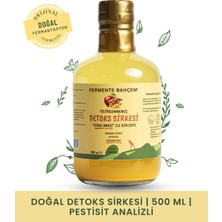 Fermente Bahçem Doğal Detoks Sirkesi 500 ml (PESTİSİT ANALİZLİ)