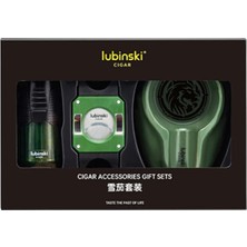 Lubinski Yeni Stil Eco Üçlü Puro Seti Yeşil