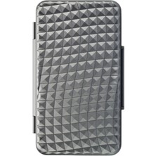 Lubinski Yeni Stil Seyahat Puro Kutusu Humidor Alüminyum Grey 5's