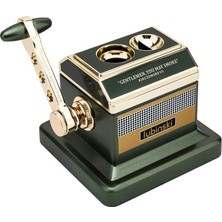 Lubinski Vintage Special Edt. Metal Masa Puro Kesici Giyotin Double Cutter Yeşil
