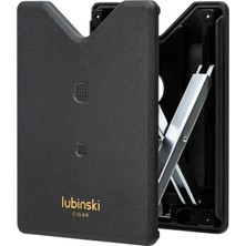 Lubinski New Design Katlanır Slim Delicili Puro Sehpası Siyah