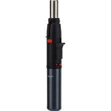 Lubinski Yeni Seri Basic Tek Torch Uzun Puro Çakmağı Grey