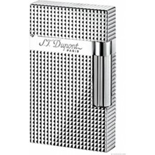S.T. Dupont Silver Diamond Head Çakmak 16184