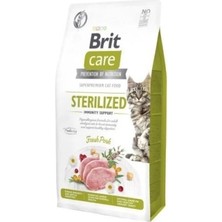Brit Care Immunity Prebiotik İçerikli Domuzlu Kısırlaştırılmış Kedi Maması 2 kg