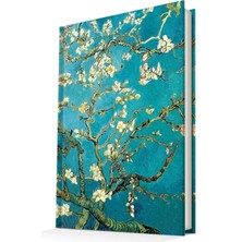Mikasso Art Of Word Van Gogh Almond Blossom Sert Düz 96 Yaprak Orta Boy Çok Renkli Konsept Defterler Belirti