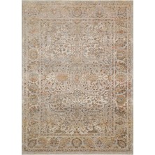 Eko Halı Mystic MYS04 Dark Multy Zarif Vintage Motifleri Ince Renk Geçişleriyle Zenginleştiren Viskon Dokuma Şık Makine Halısı