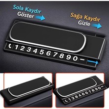 Otohousse Kayar Kapaklı Torpido Üstü Fosforlu Numaratör (5545)