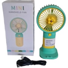 Belirtilmemiş Meyve Figürlü Masaüstü Standlı Mini El Fanı Şarjlı Taşınabilir Vantilatör