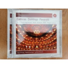 Plakperest 3 Tenors Carreras Domıngo Pavarottı Sıng Puccini Verdi Donizetti Bizet Wagner - Fransa 2010  Basım CD Albüm - Açılmamış Ambalajında