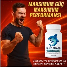 Kentex Blue Shark Ginsengli Epimedyumlu Erkeklere Için 20LI x 2 Adet + Kayganlaştırıcıyla