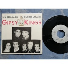 Plakperest Gıpsy Kıngs - Bem Bem Marıa- 1988 Fransa Basım 45 Lik Plak