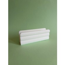 Plastobe Bulut Peçetelik Dikdörtgen 14X5CM Beyaz Set (4 Adet)