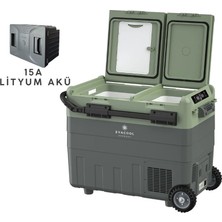 Evacool Eva Hb 50 12/24V Hybrid Mobil Buzdolabı 50 Litre (Akülü)