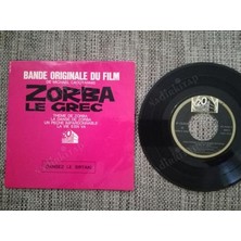 Plakperest Mıkıs Theodorakıs - Zorba Le Grec EP-1965 Fransa Basım (Extended Play) Plak (4 Şarkı Ihtiva Eder)