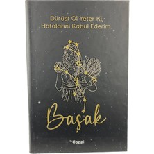 Mikasso Burç Defter 14*20 Sert Kapak Çizgili Kabartmalı Defter Sert Düz Çizgili Orta Boy Beyaz Not Defteri A