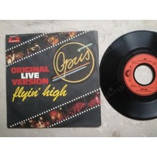 Plakperest Opus - Flyın’ Hıgh - 1984 Almanya  Basım 45 Lik Plak