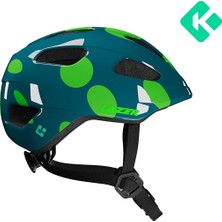 Lazer Nutz 2.0 Kineticore Çocuk Bisiklet Kaskı Green Dots Turnfit BLC2547893352