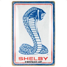 Nostalgic Art Nostalgic-Art Shelby - Snake Temalı Metal Levha, 20 x 30 cm