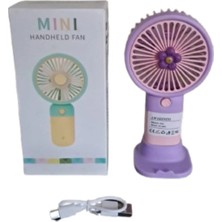 Belirtilmemiş Meyve Figürlü Masaüstü Standlı Mini El Fanı Şarjlı Taşınabilir Vantilatör