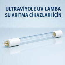Spring Water Sw GPH287 T5 4 Pin Ultraviyole Uv Yedek Lamba 14W (Ø15×287 Mm) - E-50 Uyumlu
